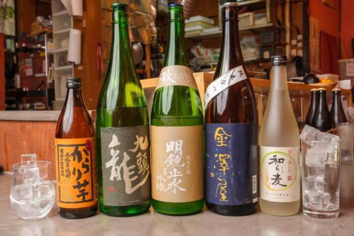 酒器と地酒